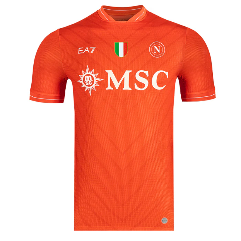 Maglia Da Portiere SSC Napoli 2025/2026 – Colore Arancione Brillante